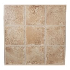 Vinyl floor tiles stone effect mosaic brick slate tile self adhesive easy to fit