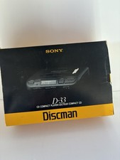 Sony D-33 disk man walkman , Brand new old stock