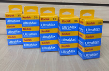 5x Kodak UltraMax 400 Color Negative Film 35mm Roll, 36 Exposures, 3-Pack