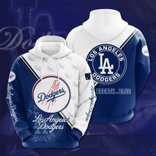 Personalized Los Angeles Baseball Team Dodgerss 3D Hoodie, Unisex Adults S-5XL