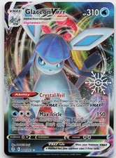 Glaceon VMAX (calendario delle vacanze) 041/203 Holo carte e prodotti vari quasi nuovo