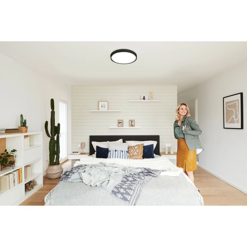 LED Smart+ Orbis Circle Schwarz Ø46cm 28W 2700lm RGBW 2700K-6500K Dimmbar WiFi - Bild 4 von 4