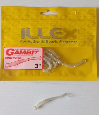 Illex Gambit Ring Worm 3'' Sight Flash