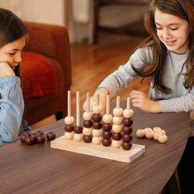 Four in A Row Chess Educational Toys Classic Strategy Board Game for Kids