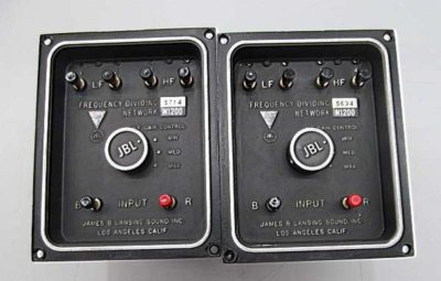 jBL N1200 ネットワーク　ペア　動作品 JBL N1200 Crossover Frequency Dividing Network Pair Vintage from