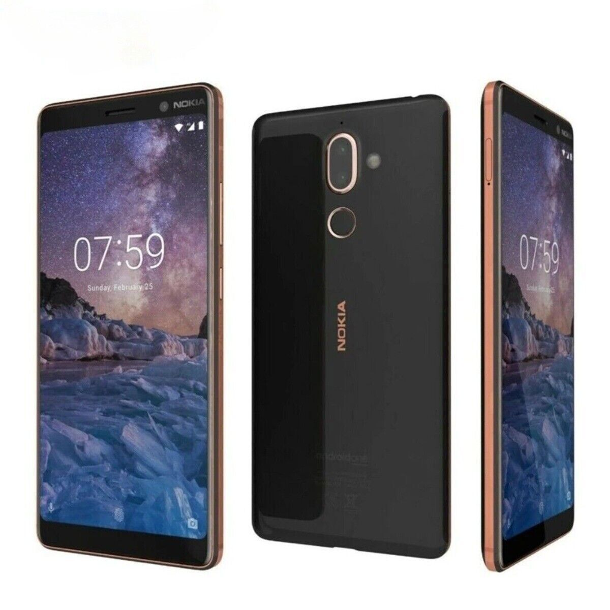 Original Nokia 7 Plus 4G LTE 64GB 6.0" WIFI Unlocked GSM Dua