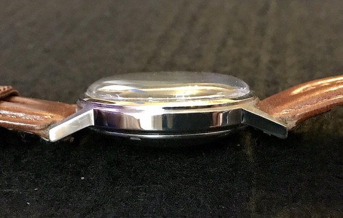 Zenith Automatico Vintage Dial Blu Calibro 2542 PC 36 mm - Foto 2 di 7