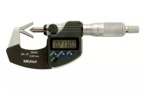 314-352-30 Mitutoyo V-Anvil Micrometer .4-1"
