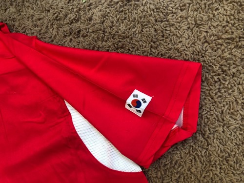 NEW SOUTH KOREA 2002 2003 Home Camiseta Shirt Soccer Red Jersey SMALL - Picture 4 of 8