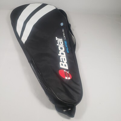 BABOLAT-Tennis Racquet Carry Bag Padded Single Racquet BLACK