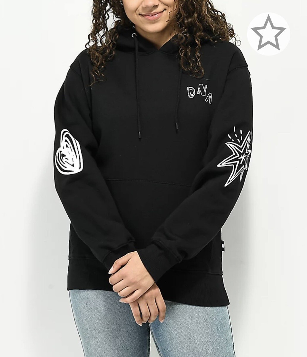 BTS DNA BLACK HOODIE | eBay