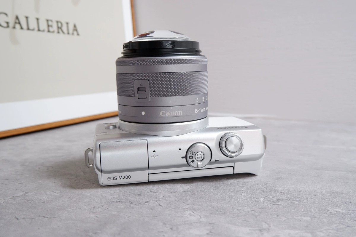 Dslr Camera 15 45mm Lens Canon Mirrorless Camera M200 M200 Camera