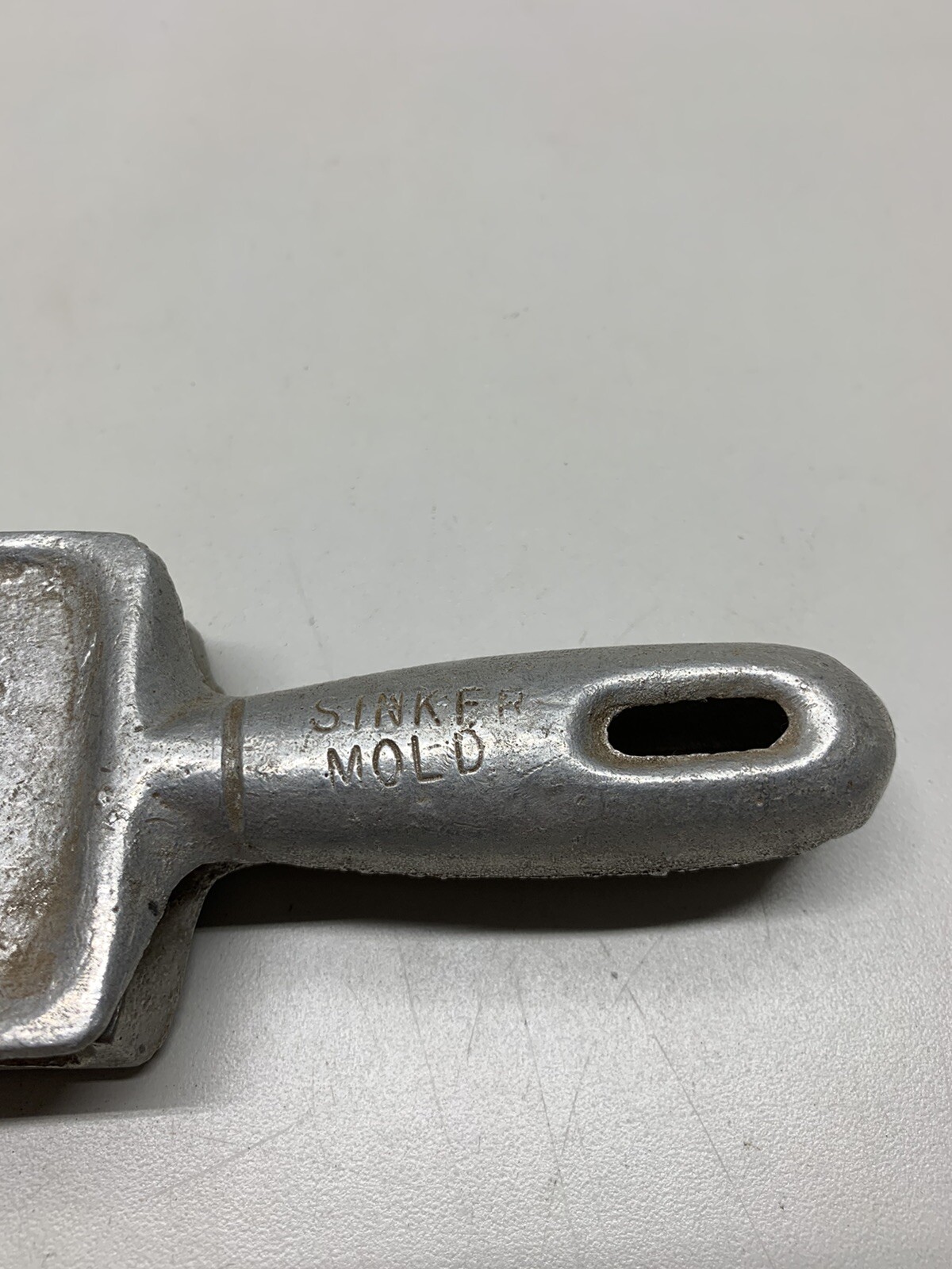 Vintage C Palmer Lead Fishing Sinker Mold No 301 eBay
