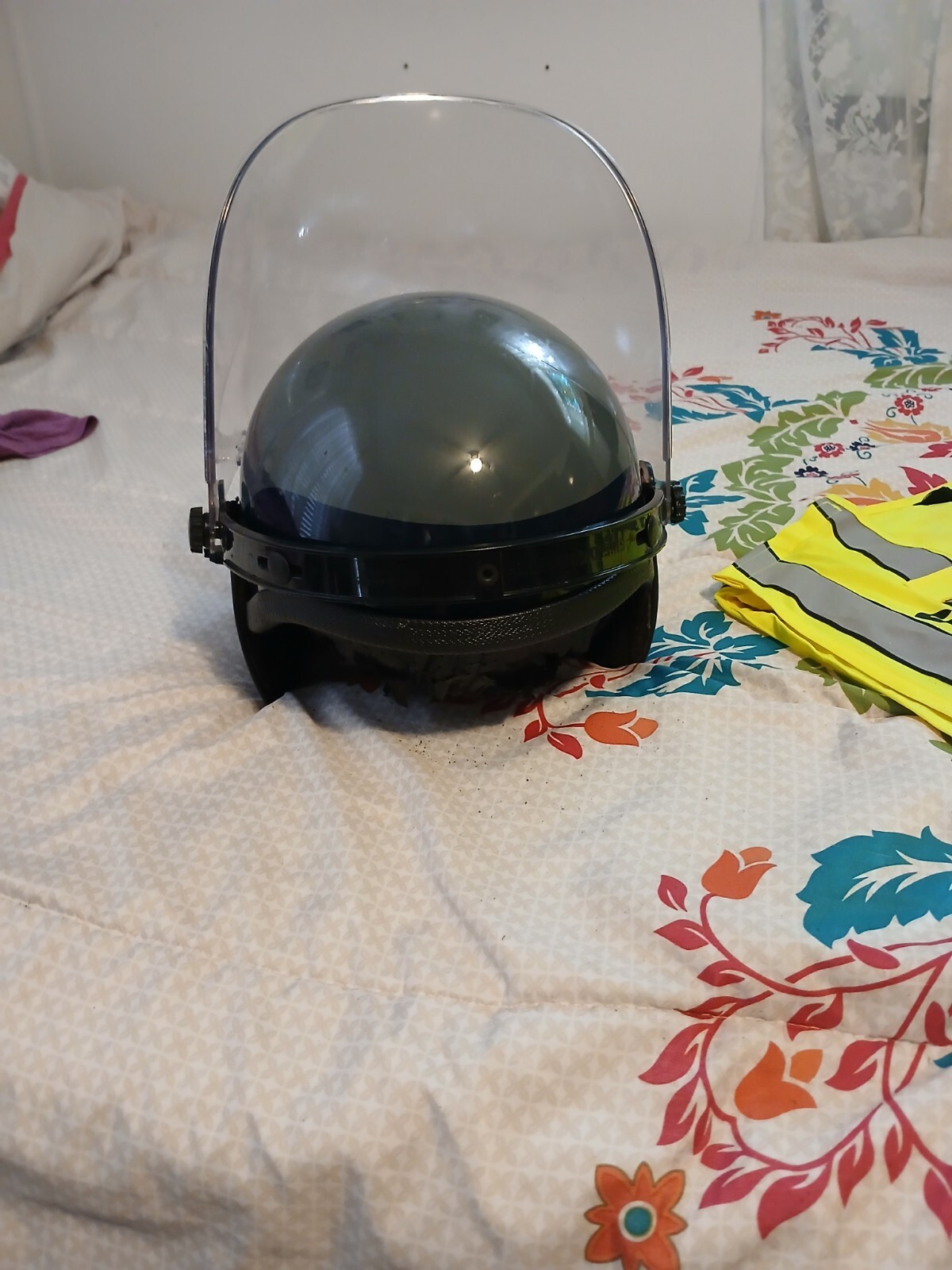 Virginia State police Helmet Trooper SWAT Motorcycle Rare VSP VA Raid Crowd