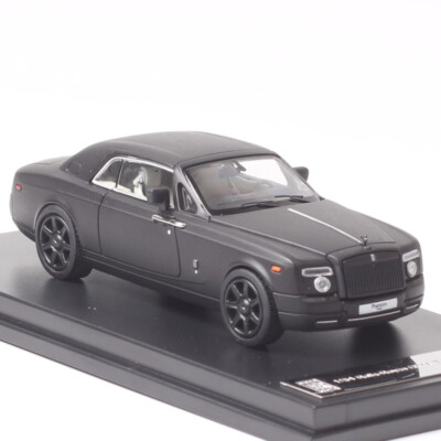 1/64 Mini DCM RR Phantom Coupe Diecast Model-Black Matte Evoke Elegance for fans
