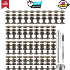 72 Pieces 15MM Snap Fastener Kit Tool Snap Button Kit Snaps for Leather...