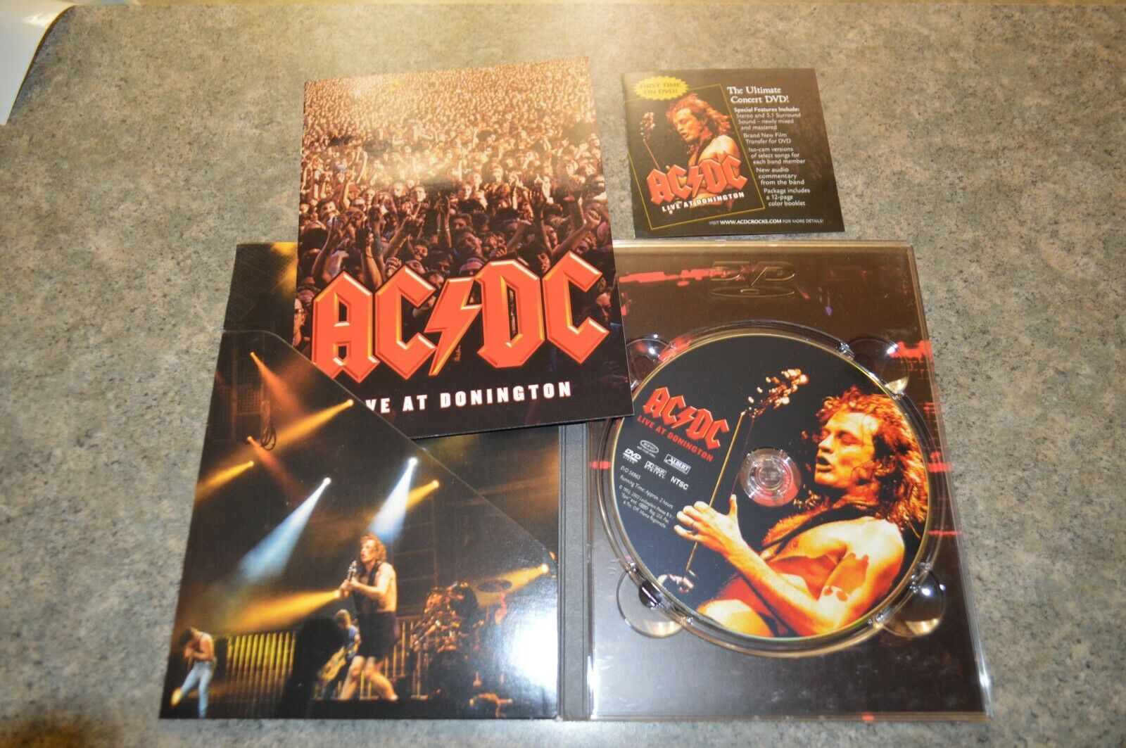 AC/DC - Live at Donington DVD w/ Booklet | 