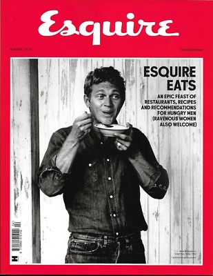 ESQUIRE EATS UK APRIL 2018 STEVE MCQUEEN COVER