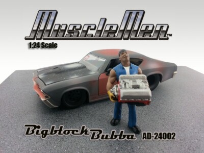 American Diorama 24002 Figur Mechaniker Musclemen Bigblock Bubba 1:24 limitiert 