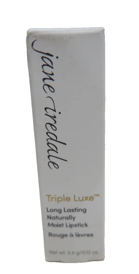 NUEVO Lápiz labial Jane Iredale Triple Luxe de larga duración naturalmente húmedo Tania Foto 2 de 4
