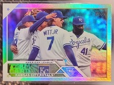 2023 Topps Series 1 #134 Kansas City Royals/Kauffman Stadium Rainbow Foil 