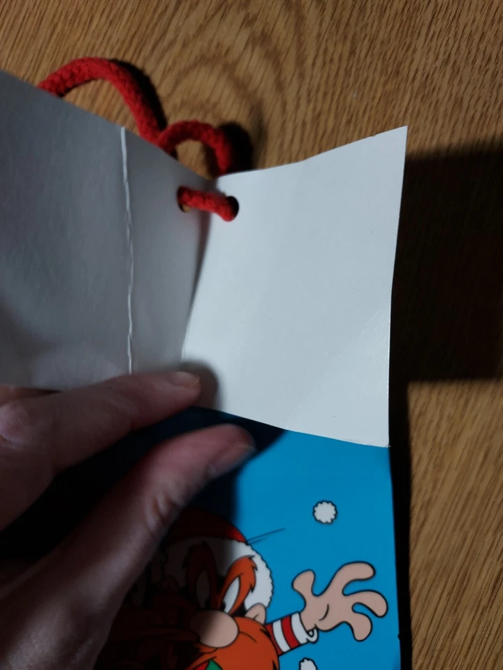 Bolsa de regalo Cleo 1996 de colección 9x8" Tune Squad Michael Jordan Space Jam Looney Tunes Foto 4 de 4