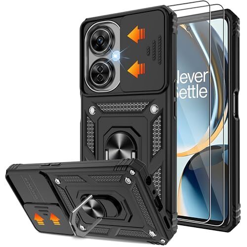 Fit for OnePlus Nord N30 5G Case with Slide Camera Cover & Screen Black - Zdjęcie 3 z 7