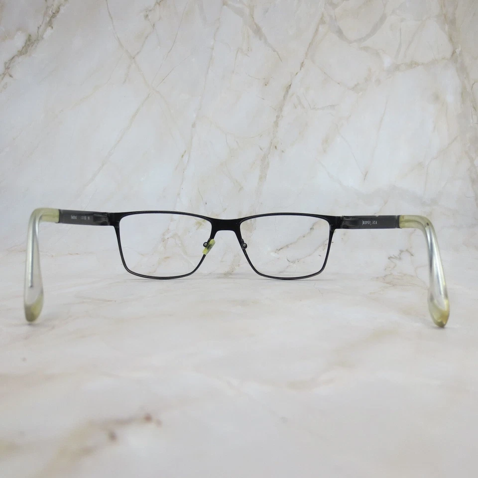 Marco de gafas Republica Bedford unisex pulido metal negro borde completo 17-150 Foto 4 de 4