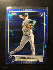 2022 Topps Chrome Update Sapphire Adrian Martinez RC #US77 Athletics Card PWE