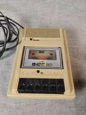 Atari 410 Program Recorder Cassette Door Broken For Parts Only 4 Tapes Included
