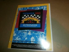  Vintage 1992  Pioneer 200 Indy Car Race Program Mid Ohio Sports Car Course