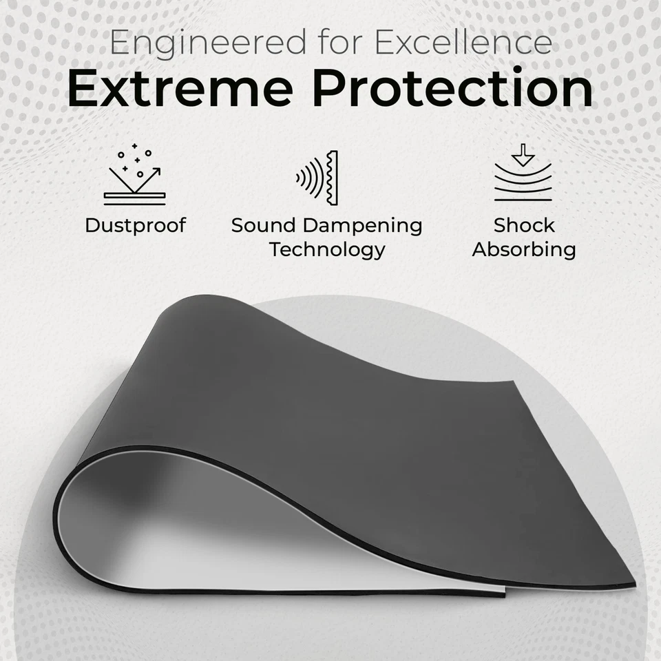 Hoja de goma de silicona negra 60A 1/16 x 9 x 12" material de junta con adhesivo PSA Foto 4 de 4