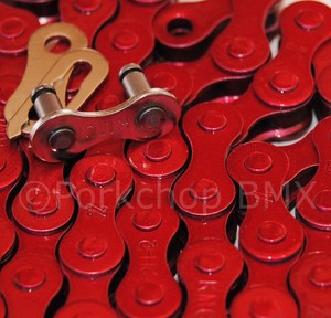 bike chain red