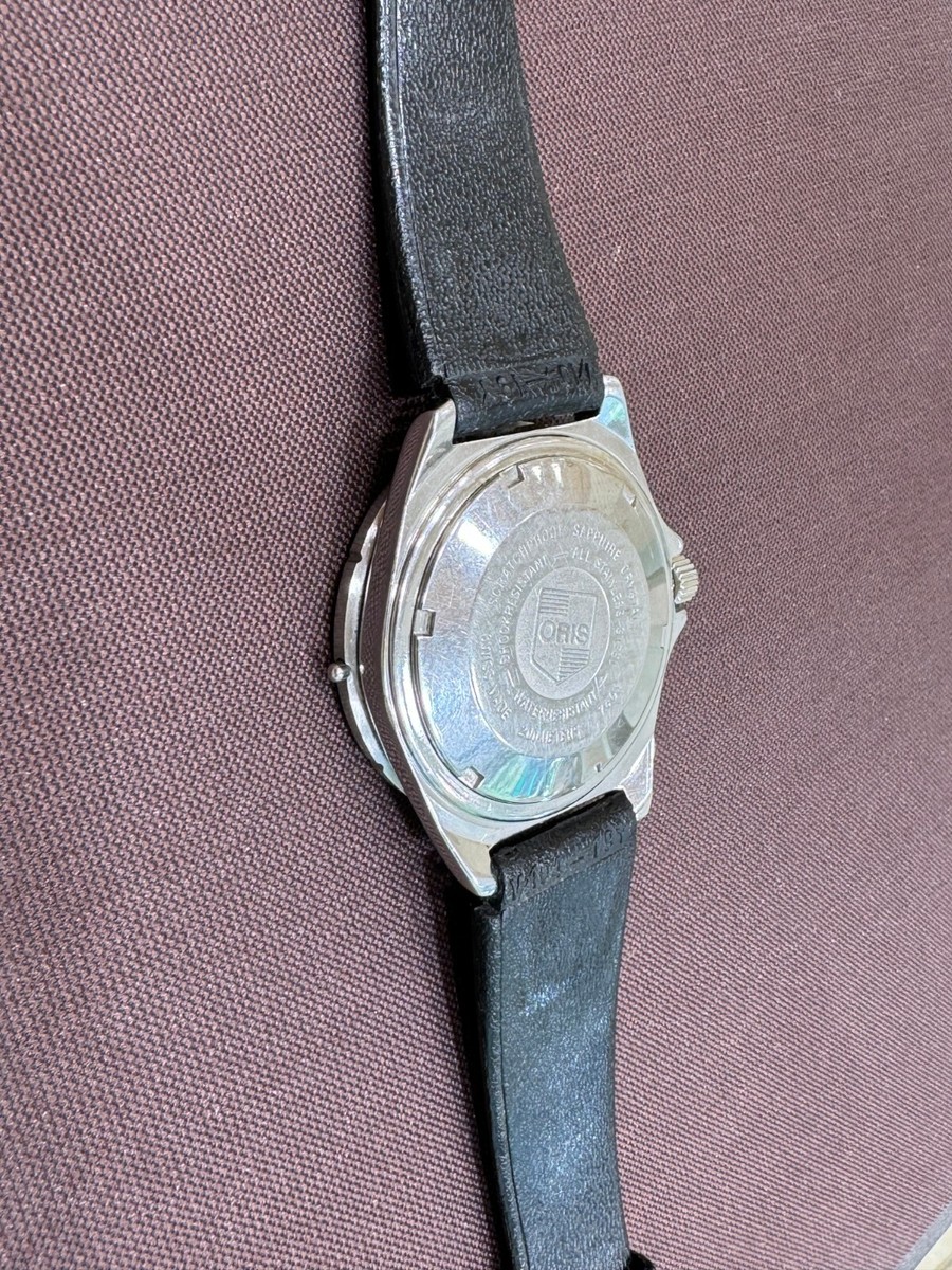 Oris Diver Watch 7401 Automatic Date Mens 38mm Swiss Made | eBay