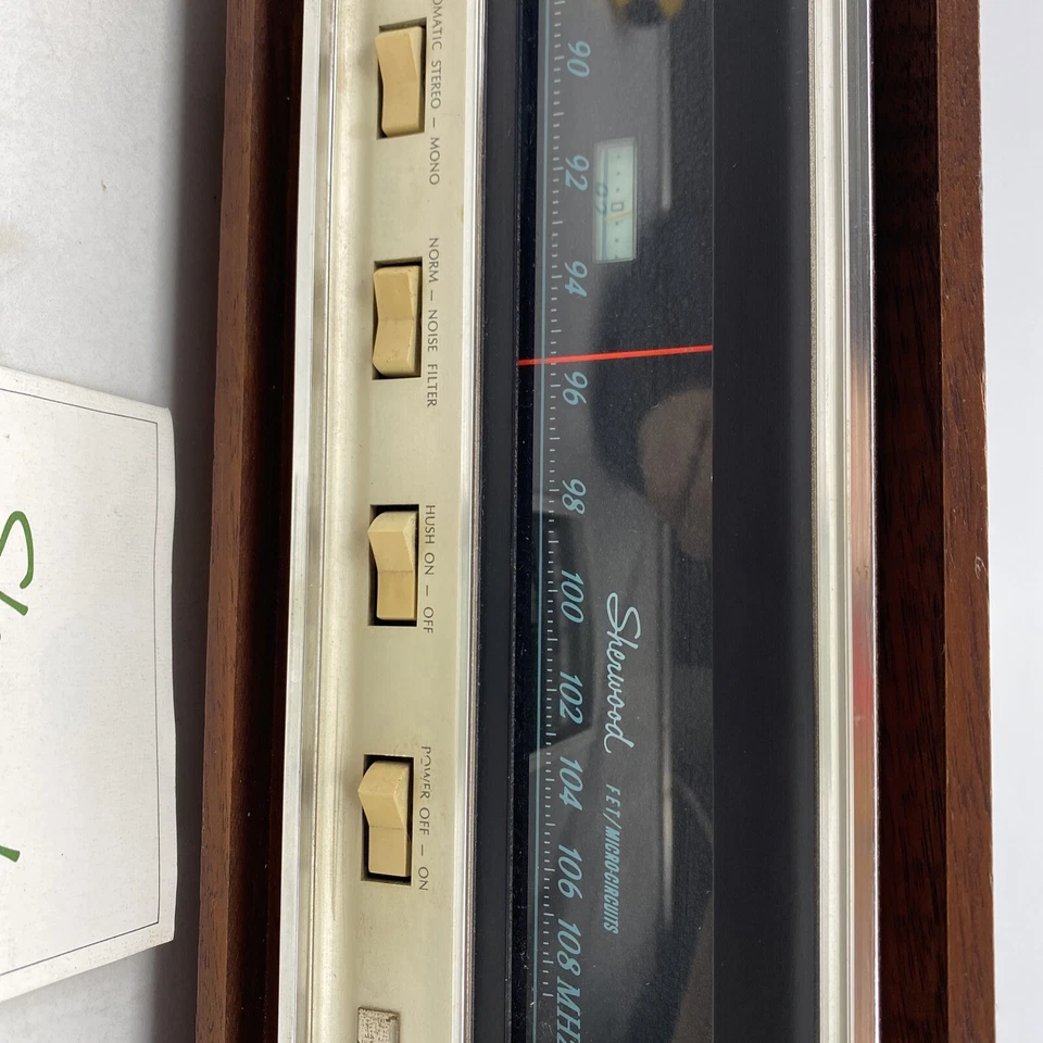 Vintage Sherwood Model S-3300 FM Stereo Tuner- pARTS? - Image 4 of 4