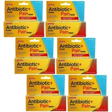 6 Natureplex Antibiotic Pain Relief Cream Maximum Strength Each 0.33 oz. 02/2028