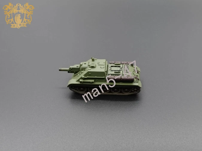 3D Printed Model 1/144 Soviet SU-122 tank destroyer Finished Model - Image 2 of 3
