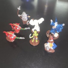 lot of 7 vintage ral partha dungeons  dragons figurines