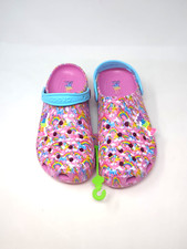 Crocs Clog Men 11 Lisa Frank Taffy Pink Rainbow Unicorn Classic New fast ship