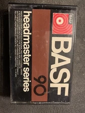 Basf Headmaster Series 90 used Cassette Tapes being sold as blanks lot of 8