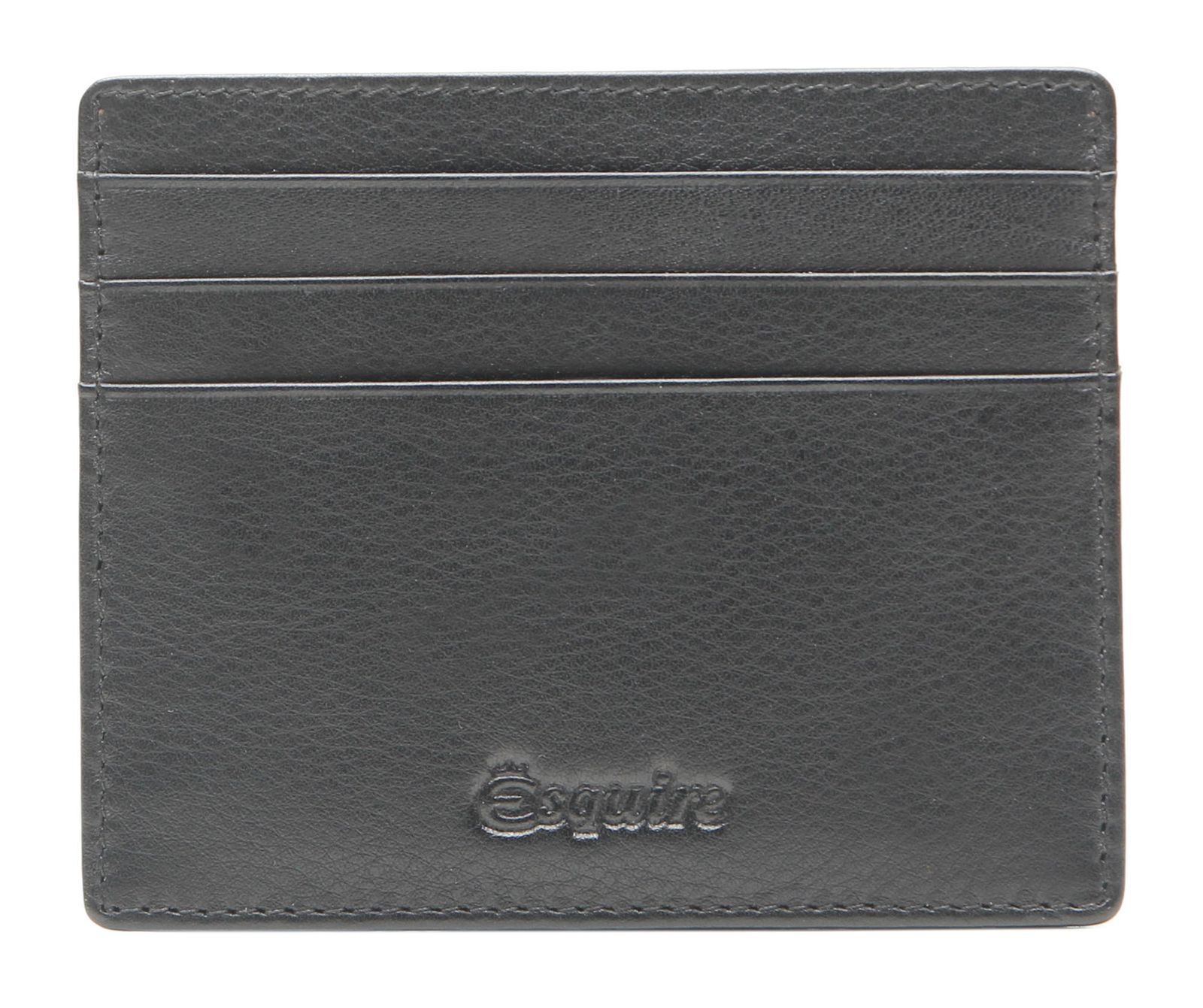 Esquire card holder Oslo Nappa Card Holder Black