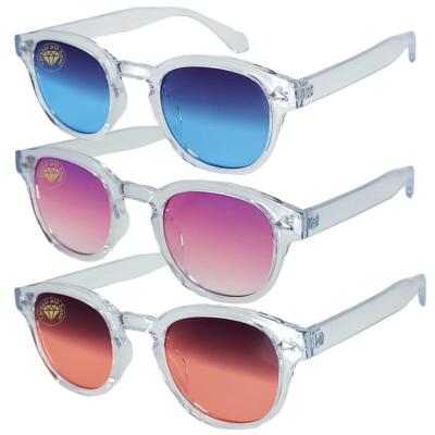 Lemtosh Occhiali Lenti Colorate Trasparenti Occhiali Moscot Johnny