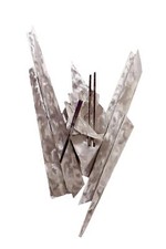 Janet Indick, Neptune, Aluminiums Skulptur