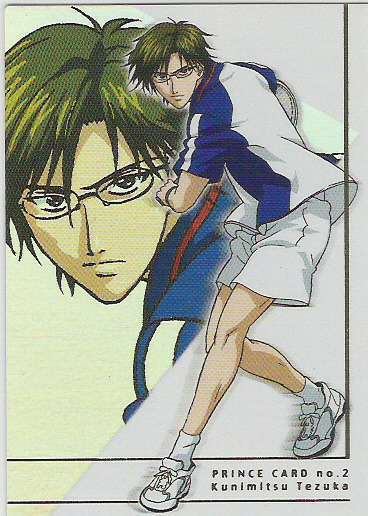 NO.2 special trading card vol.1 The prince of tennis anime Tezuka