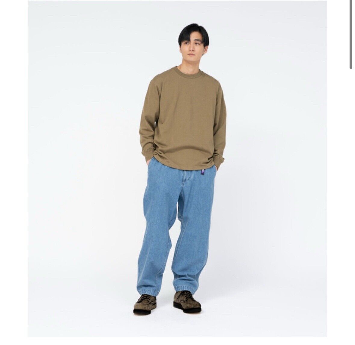 The North Face Purple Label, Denim Wide Tapered Field Pants The North Face Purple Label, Denim Wide Tapered Field Pants