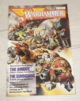 Warhammer Monthly Issue 0 PROMO Comic Book Feb 1998 Games Workshop