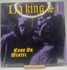 DA KING & I - KRAK DA WEAZEL / FLIP DA SCRIP - ROWDY 75444 - VINYL LP 12" SHRINK