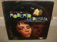 Roberto Ledesma - Pensando En Ti - Rare LP in Good Conditions - L5