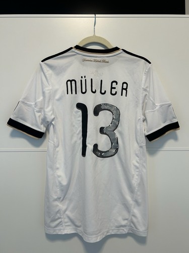 Adidas Deutschland Trikot WM 2010 2011 Thomas Müller Gr. 164 Original 13 - Bild 5 von 5