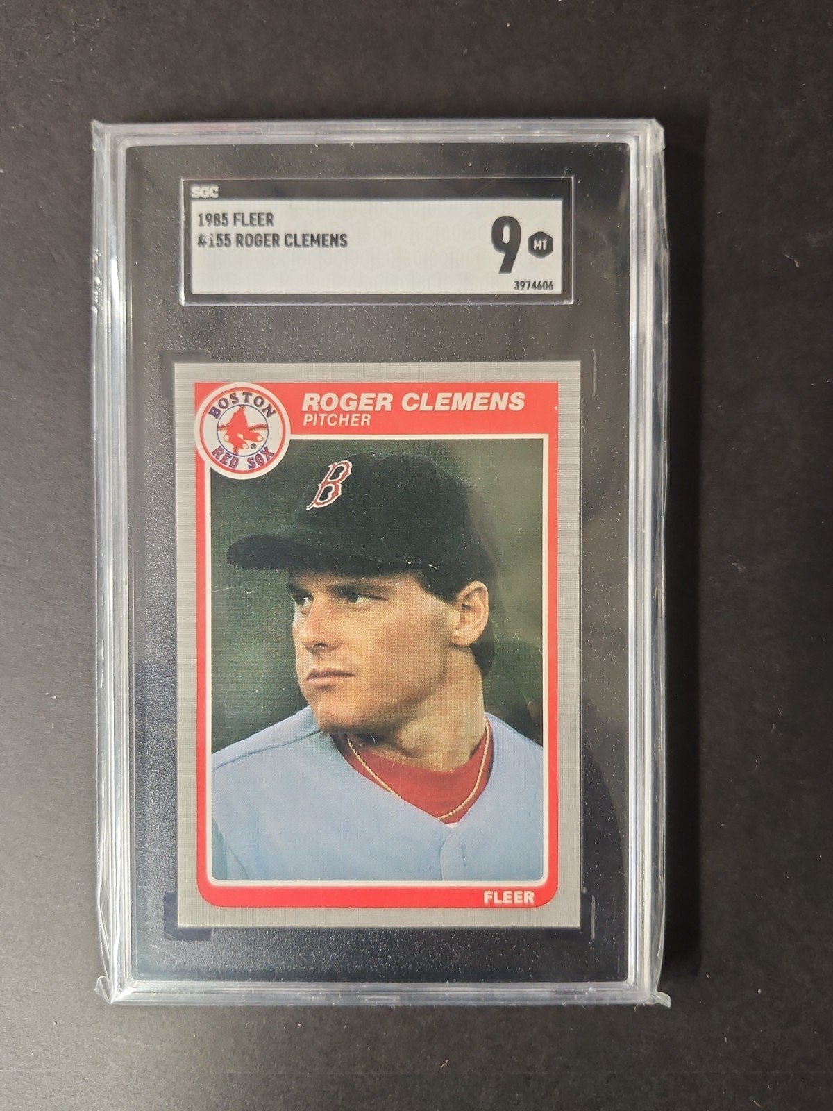 1985 Fleer Roger Clemens #155